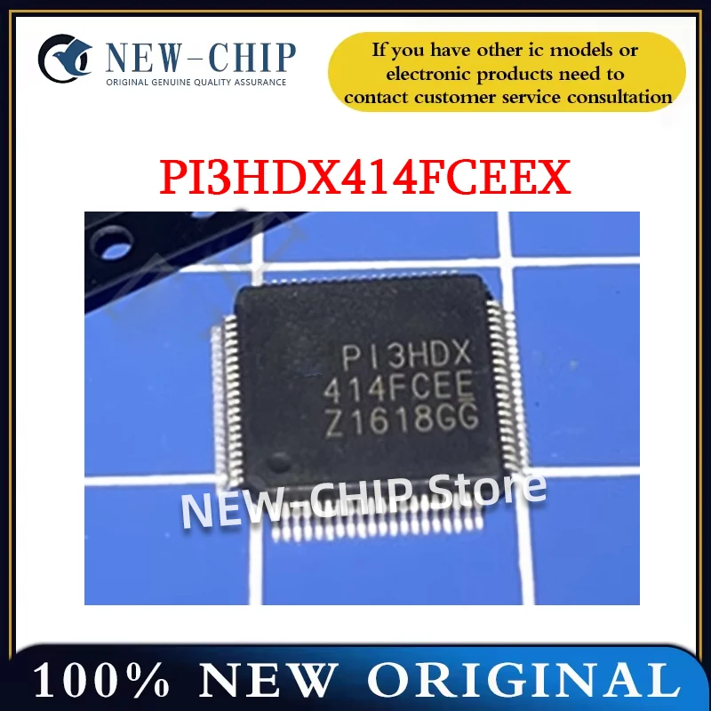 

2PCS-50PCS/LOT PI3HDX414FCEEX QFP80 Interface chip New Original PI3HDX