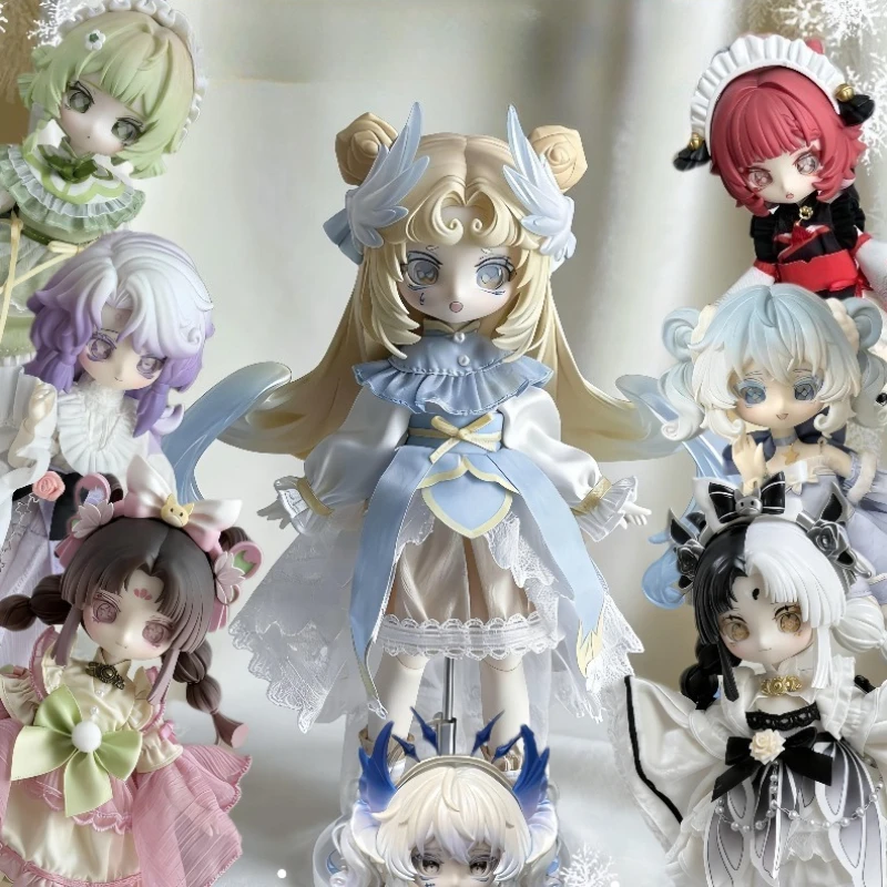 

KIKURA Seasonal Healing Blind Box 1/12 BJD Anime Figure Mystery Box Moveabl Anime Doll Collect Desktop Decor Action Figure Toys
