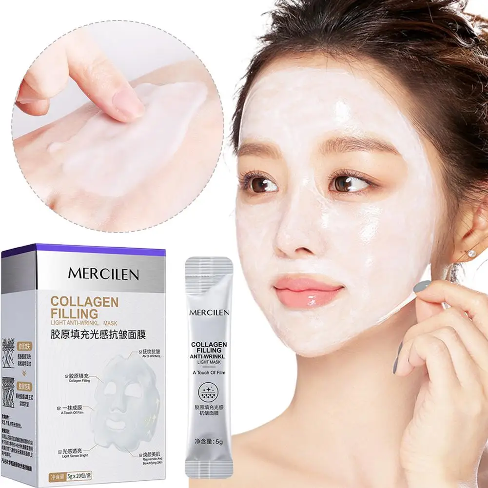 Collagen Peel-off Anti-Wrinkle Face Mask (20Pcs) 3
