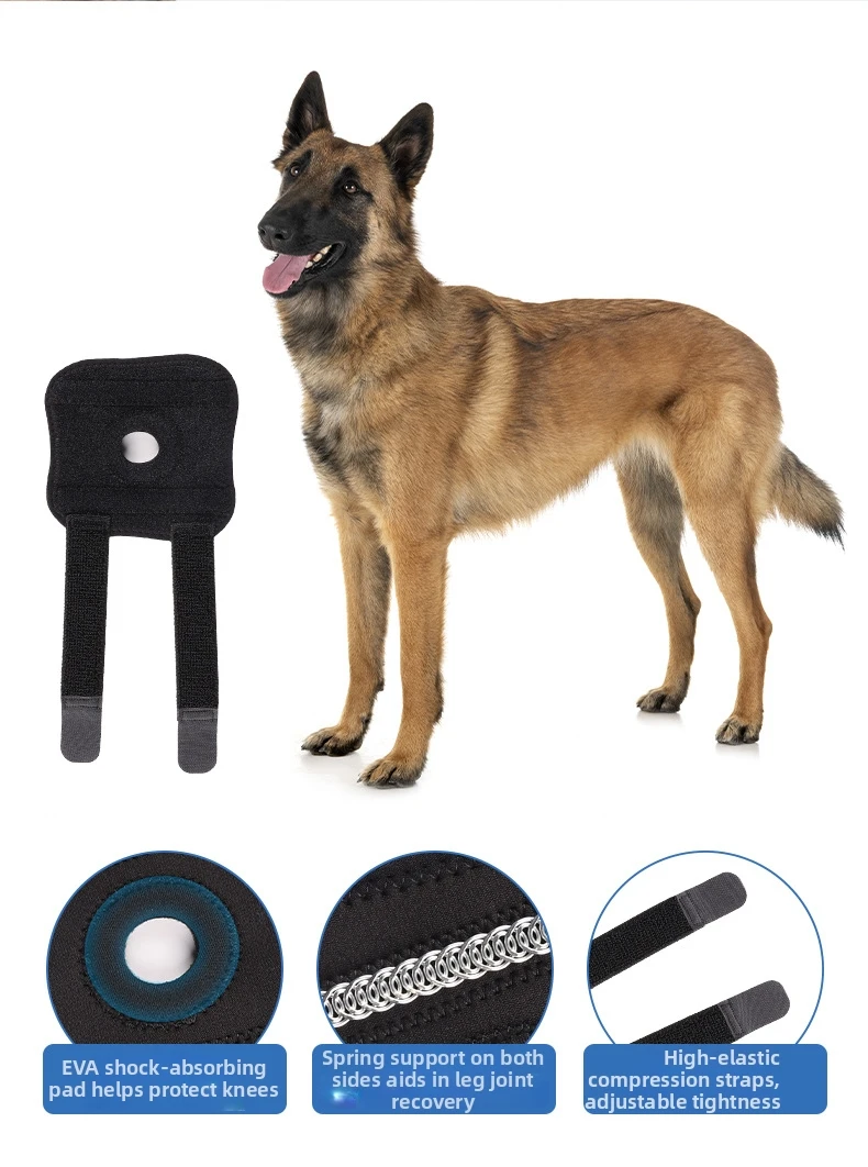 

Pet dog leg guard joint knee pads, patella protection, auxiliary rehabilitation dog cat ligament joint dislocation protection