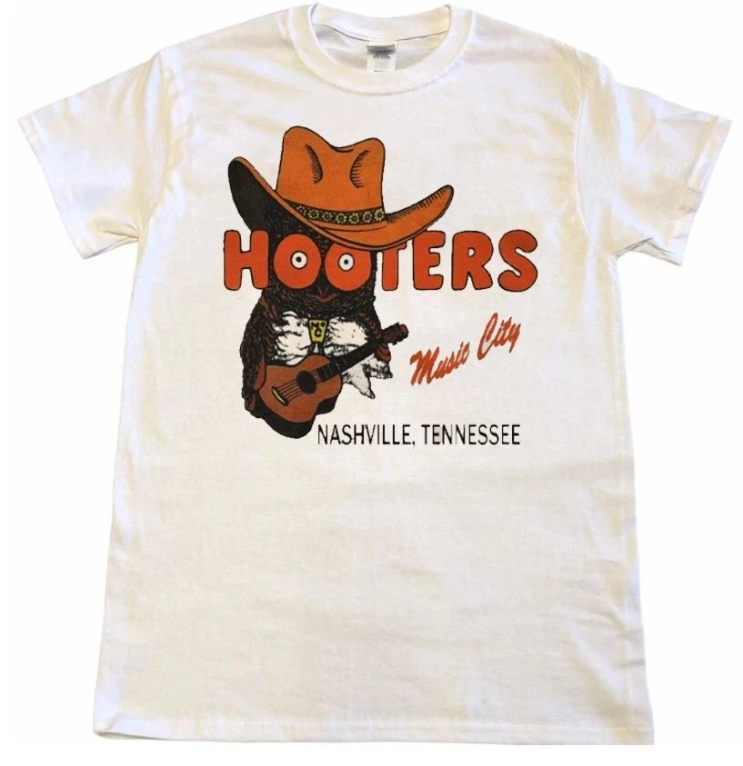 Vintage búho Tennessee Nashville camiseta blanca de manga corta para hombre novedad de verano ropa informal de algodón para hombres y mujeres