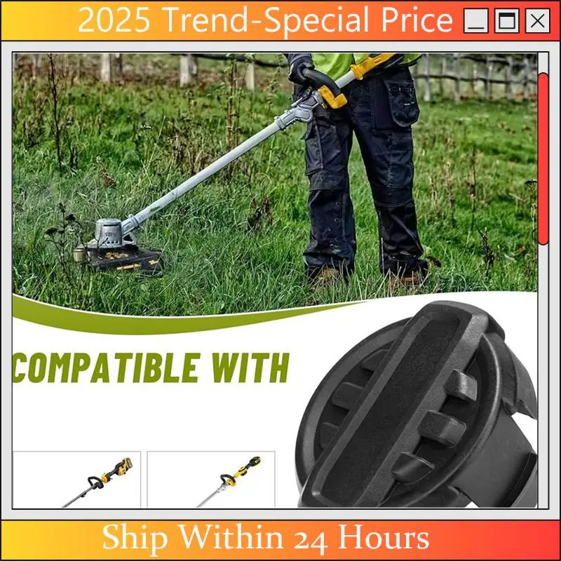 

A61Z Deals 2Pack DWO1DT995 Weed Trimmer Head With Weedeater Cap And Spring For Weed Trimmer 20V Parts DCST922