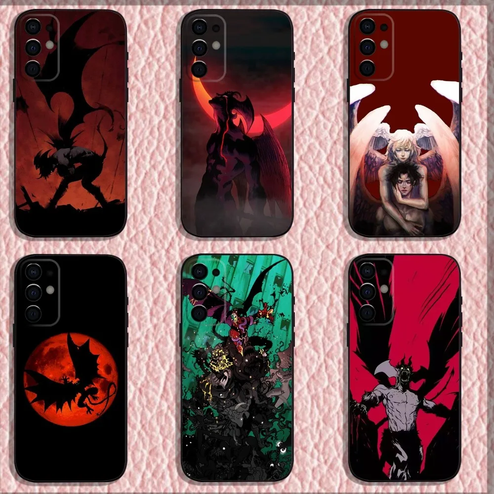 

D-Devilman C-Crybaby Phone Case For Samsung S24,S21,S22,S23,S30,Ultra,S20,Plus,Fe,Lite,Note,10,9,5G Black Soft Shell