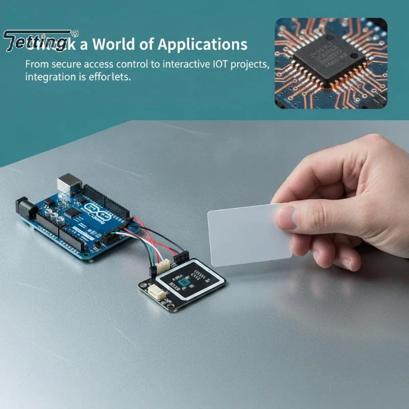 NFC RFID Module RC522 MFRC-522 PN532 RDM6300 Kits S50 13.56 Mhz 125Khz With Tags I2C Write & Read For ESP32/Microbit