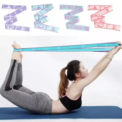 Fasce elastiche di resistenza per yoga multisezione Allenamento per la danza Palestra Home Pilates Esercizio Pull Strap Cintura Attrezzatura da palestra Sport Fitness