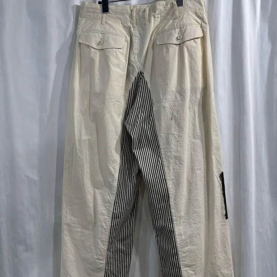 TOP-YAMAMOTO ® Printed Reproduction Pure Cotton Casual Pants - Loose Fit Men's and Women's Pants - Japanese Dark Style