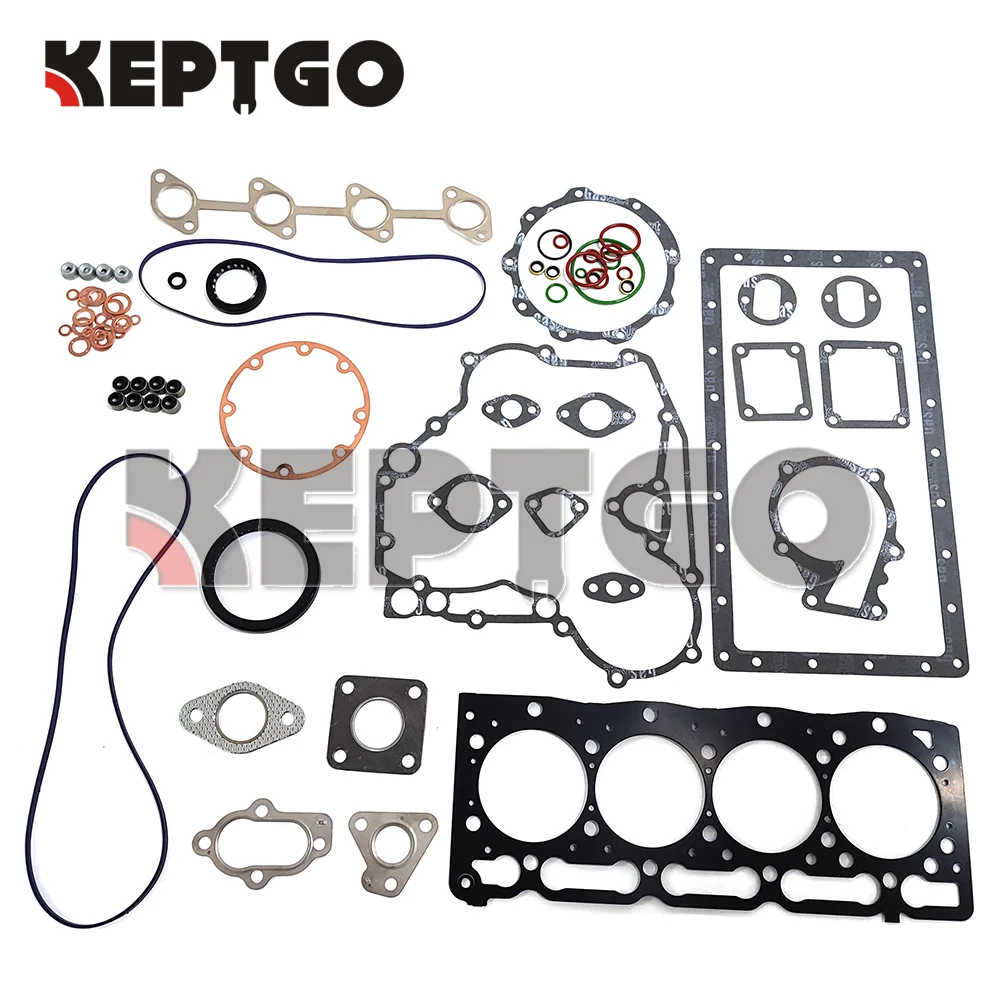 

V1505 Full Gasket Kit For Kubota V1505 With Head Gasket 16285-99352 16394-03310