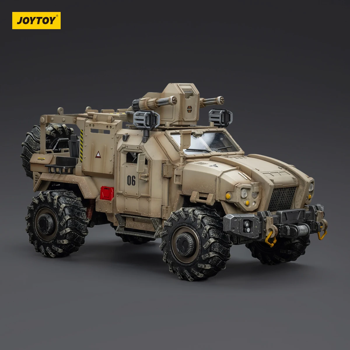 Joytoy-アニメのアクションフィギュア,1:18スケールのハードコアコールドプレイ,軍用車のサイクロンアセンブリ,在庫あり