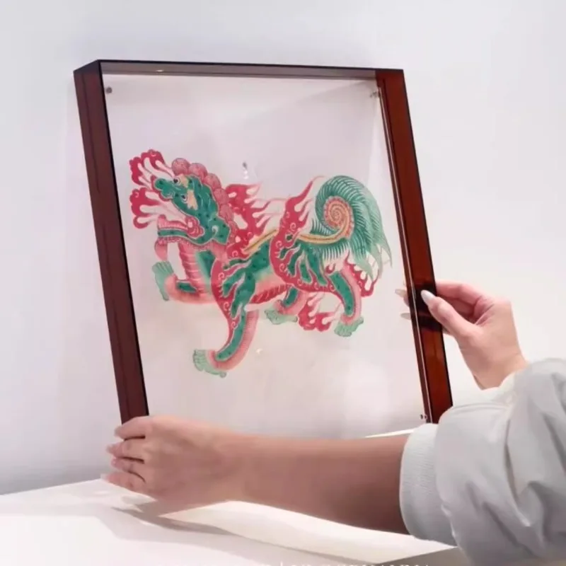 

Shadow puppet decorative paintings, handmade by traditional intangible cultural heritage