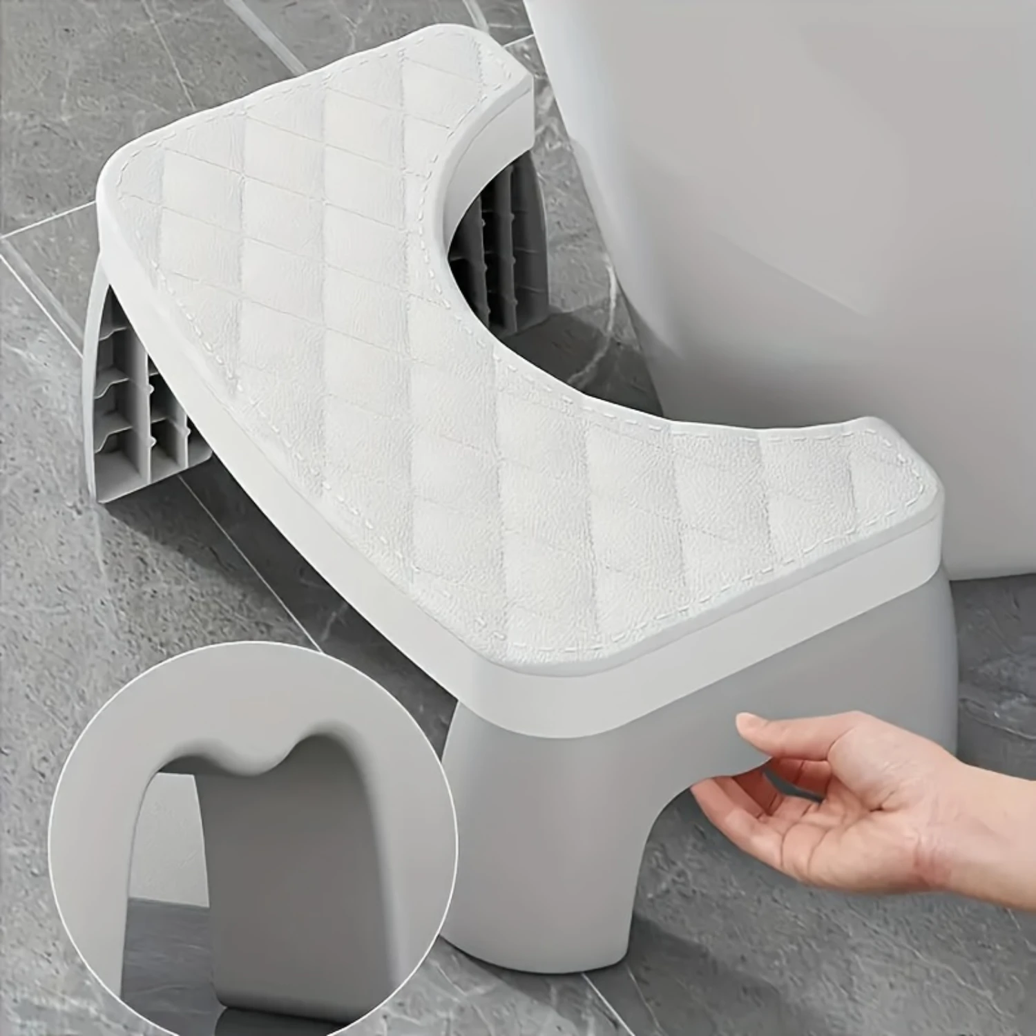 Adult Waterproof Squatting Stool  Enhance Comfort and Efficiency in the Bathroom!