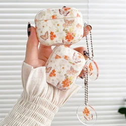 Wireless Bluetooth case for AirPods1/2 AirPods3 AirPods pro and pro2 tpu butterfly earphone cover