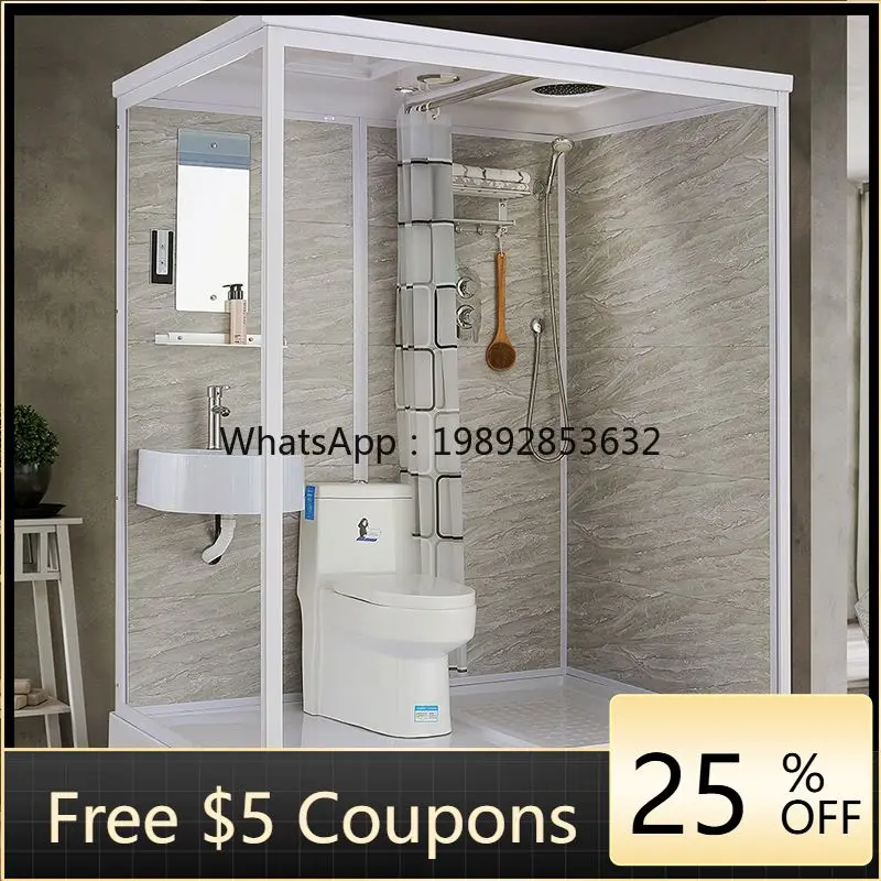 

LYY Shower Room Integrated Household Integrated Bathroom Rural Shower Room Simple Shower Room Integrated Toilet