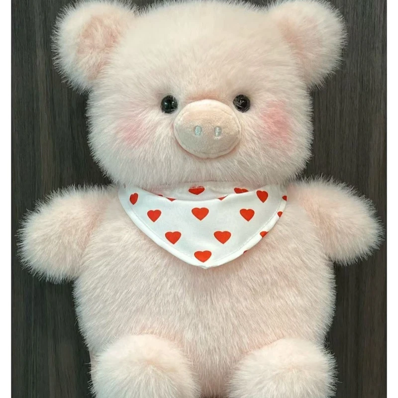 مجموعة ألعاب قطيفة جديدة وشعبية - تمائم الخنزير الوردي والفيل، حيوانات محشوة لطيفة وهدية يجب اقتناؤها للجميع. #1