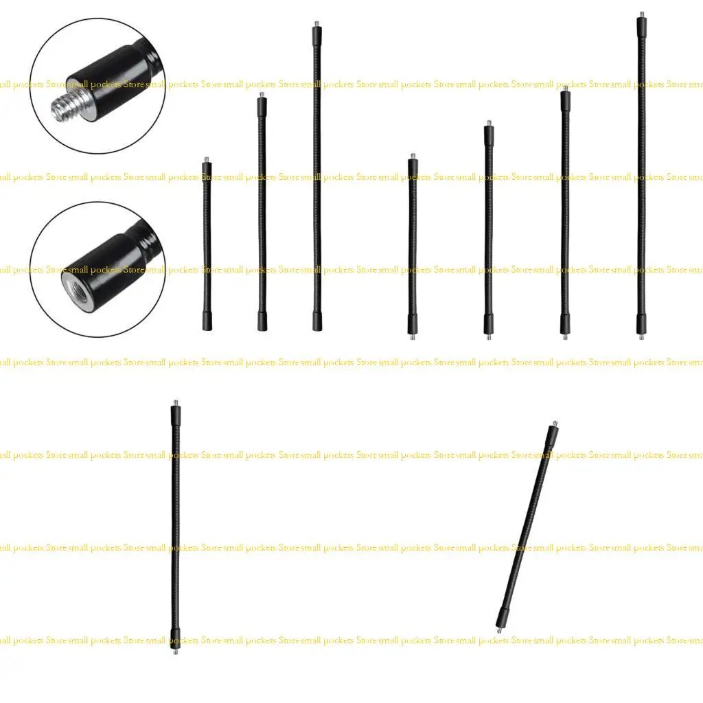 

R1WD 1/4 Threaded Male Male Screws Connectors Hose Phone Mount Easy To Attach Rod