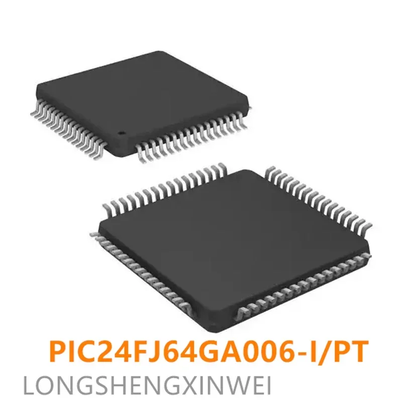 1PCS NEW PIC24FJ64GA006-I/PT PIC24FJ64GA006 Encapsulated TQFP-64 Patch Microcontroller on Hand Original