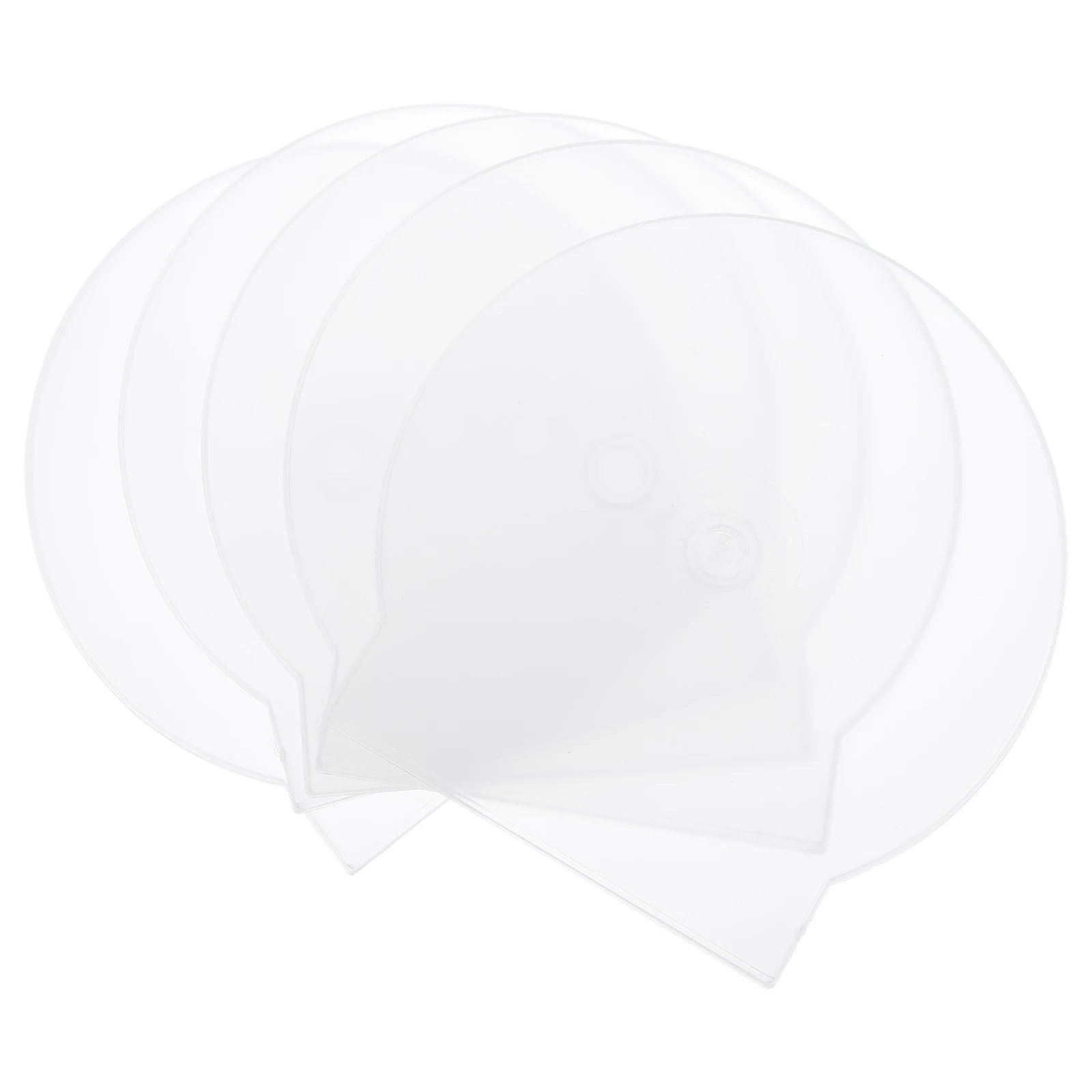 

20 Pcs CD Case Plastic Disks Dvd Organizers and Storage Optical Disc Holder Cases