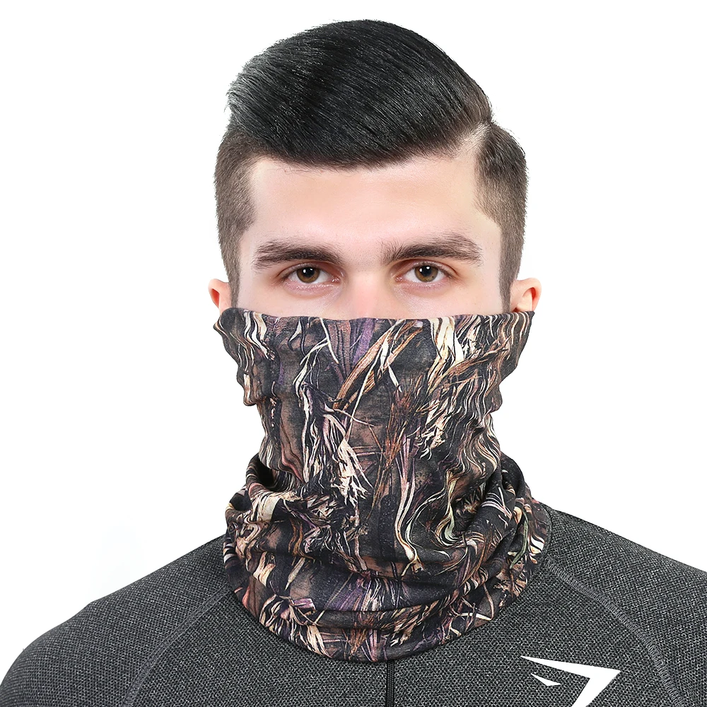 2024 New Fashion Natural Landscape Design Women Man Cycling Bandana Outdoor Sports Headband Bicycle Balaclava Travel Neck Scarf