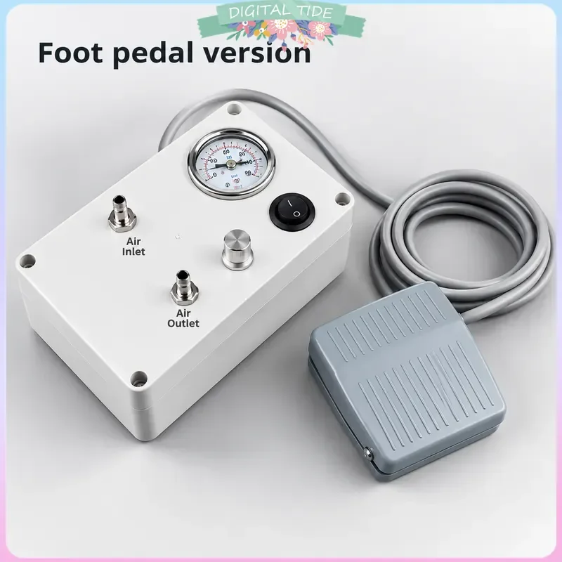 New Vacuum Pump with Gauge Lab Instrument Suction Sampling Waste Liquid Defoaming Filtration Positive Negative PressureL