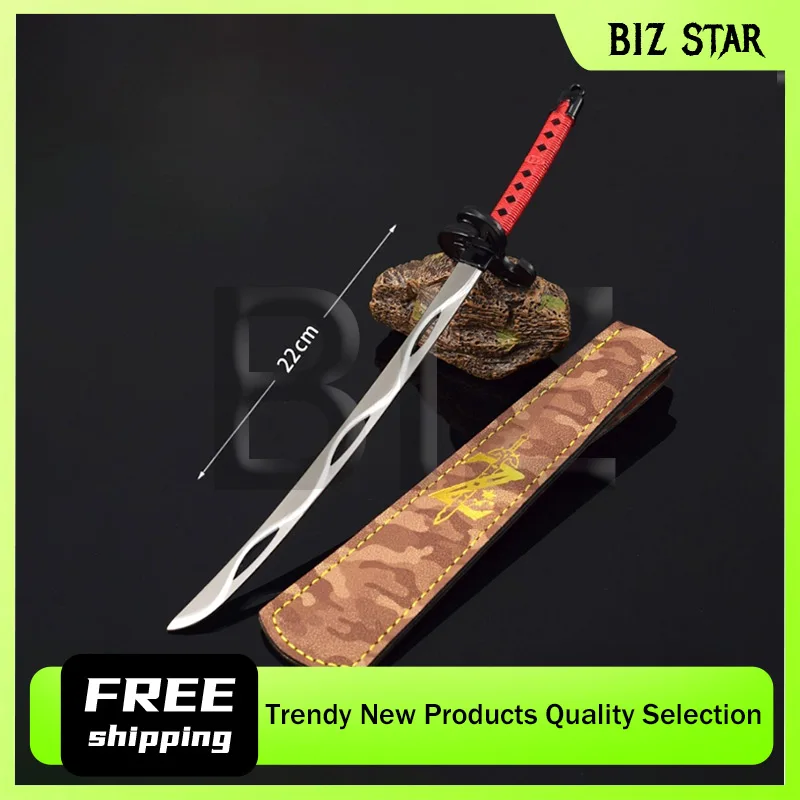 22 سنتيمتر/8.66in Zeldaa لعبة الأجهزة الطرفية ربط قطع الرياح شفرة أغطية جلد سلاح نموذج الحرفية الديكور شاشة لعبة هدية #1