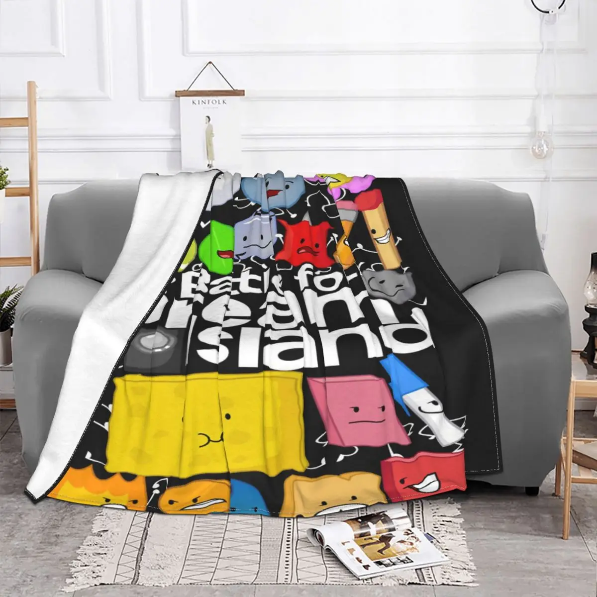 Chill Min Yoongi Blanket Plush Printed Portable Lightweight Thin Throw Blanket Suitable For Bedding Outdoor Quilt