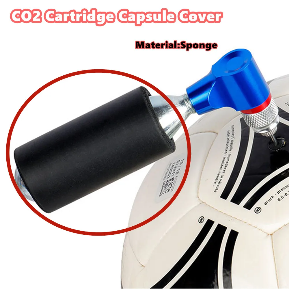 CO2 Pump Cartridge Capsule Protective Cover Sponge For Reduce The Freezing Feeling Of Hand For 12g/16g Gas Cylinder Cycling Part