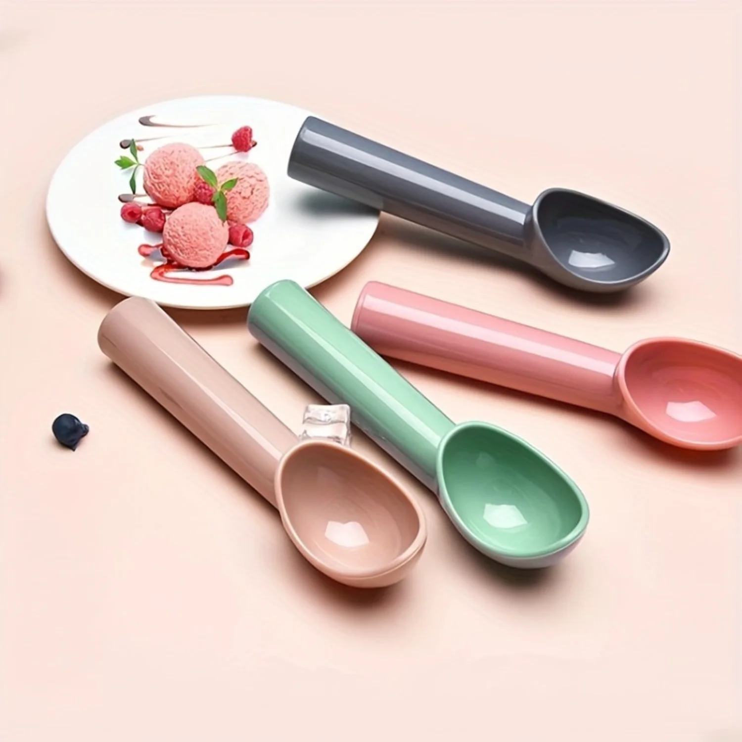 Premium Non-Stick Ice Cream Scoop - Food Grade, Perfect For Desserts & Snacks, Ideal For  Use