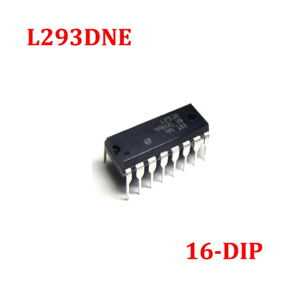 

5 шт. L293D L293DNE упаковка чипов 16-DIP Бесплатная доставка