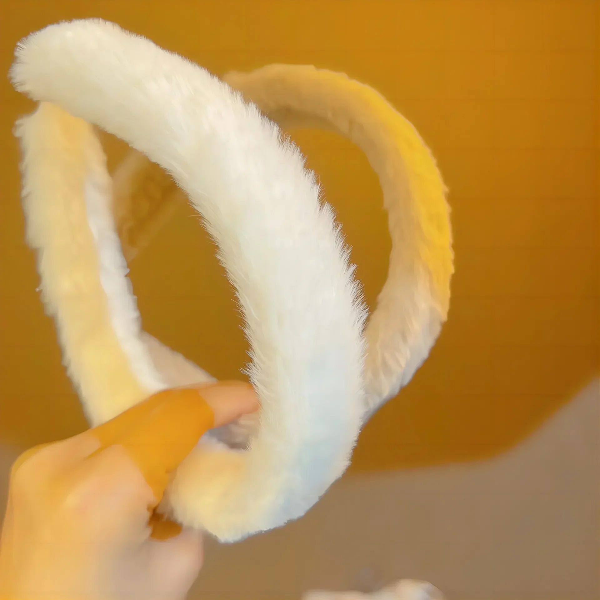 Korean Soft Fluffy Furry Headband Thick Plush Hair Hoop Women Warm Faux Fur Bezel Wide Head Hoop Hairbands DIY Hair Accessories