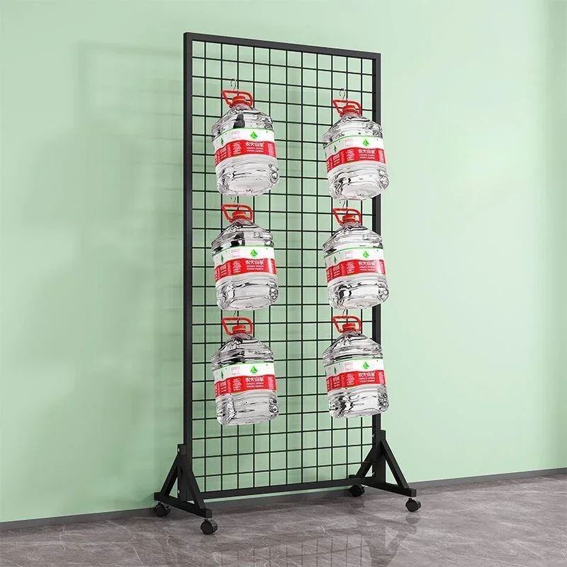 Custom Wire Magazine Rack Wire Newspaper Rack Wire Grid Metal Potato Chips Display Rack