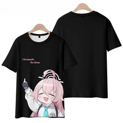 Anime Blue Archive 3D Print Oversized T Shirt Women Men Summer Fashion O-neck Short Sleeve Funny Tshirt Graphic Tees Streetwear