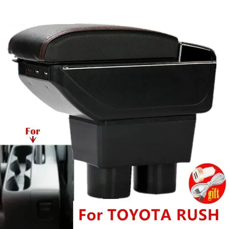 

Central armrest box For TOYOTA RUSH Armrest Box For Toyota Avanza Rush Car Armrest Storage Box Interior Dedicated Retrofit