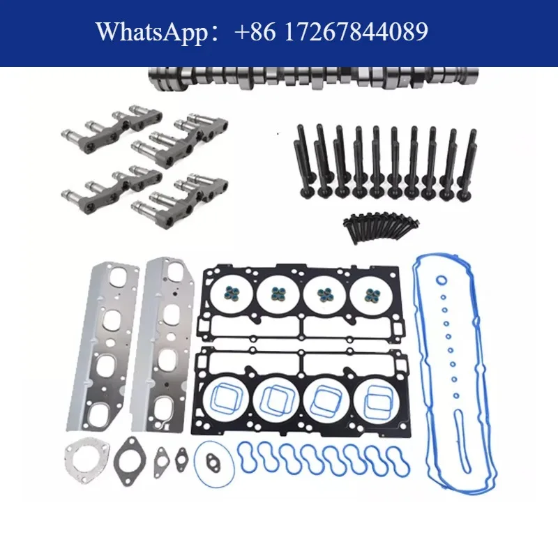 

Подъемники MDS Комплект распределительного вала Комплект прокладок головки Болты головки для 5.7L 2009-2016 5038785AB 5038786AB