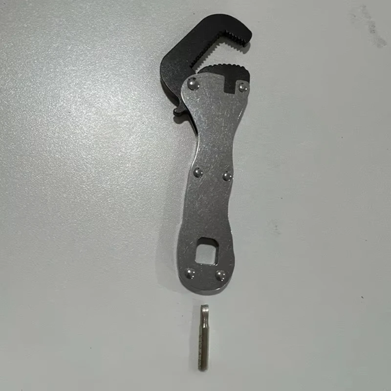 BAAG-Kunci Pas Dapat Disesuaikan Kunci Pas Tugas Berat Alat Tangan Kompak untuk Mur dan Baut 5/16 Hingga 3/4 Inci Aksesori Kunci Pas Pegangan Pendek