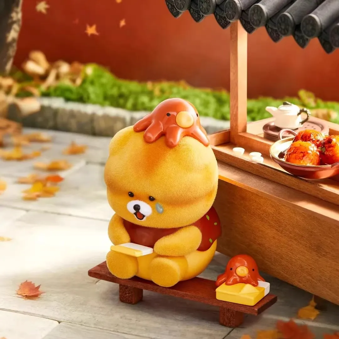 

New Mochi Food Stand Series Genuine Blind Box Mystery Box Doll Kawaii Action Figure Surprise Box Decoration Toys Gifts