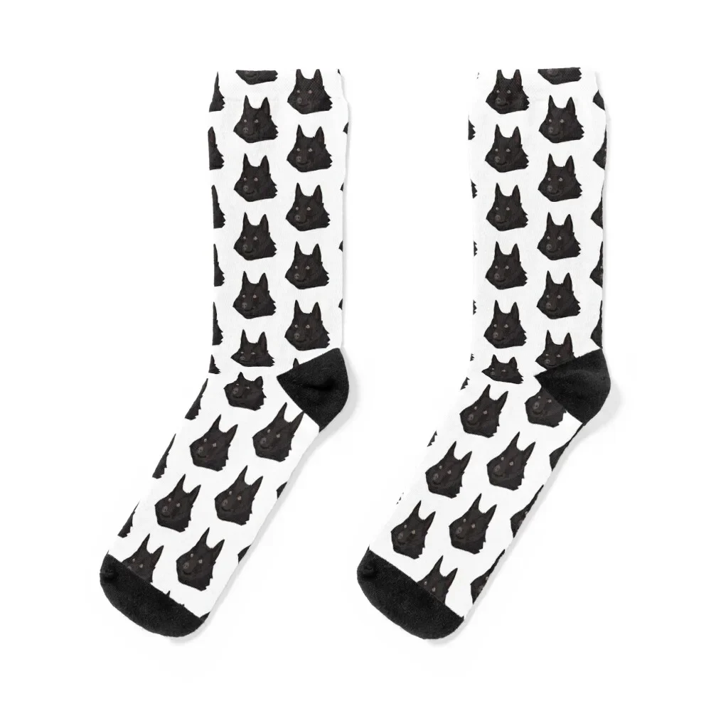 

Schipperke Socks Stockings soccer anti-slip Sports Socks Men Women's