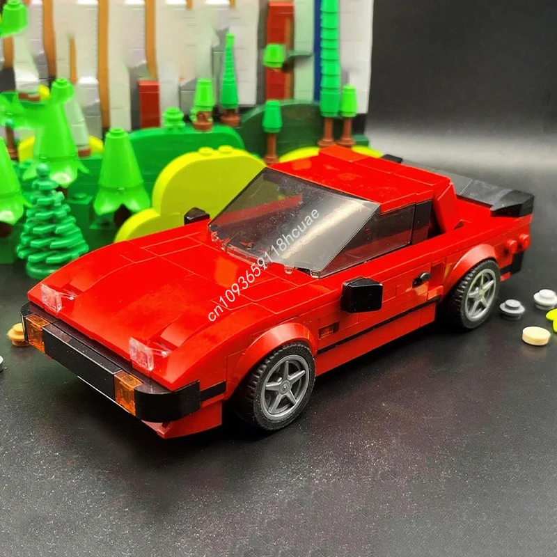 

294 шт. MOC игрушка MR2 Mk1 City Champions суперкар модель строительные блоки ремесленные игрушки идея сборка DIY креативные рождественские подарки