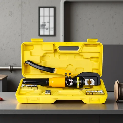 YQK-120 Hydraulic Crimping Pliers 6-120mm² Cable Terminal Crimping Tool 8T Home DIY Terminal Hydraulic Pressure Pliers
