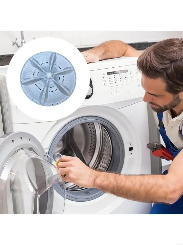Top Opening Washer Replacement Base 375mm Featuring Curved Pattern Design