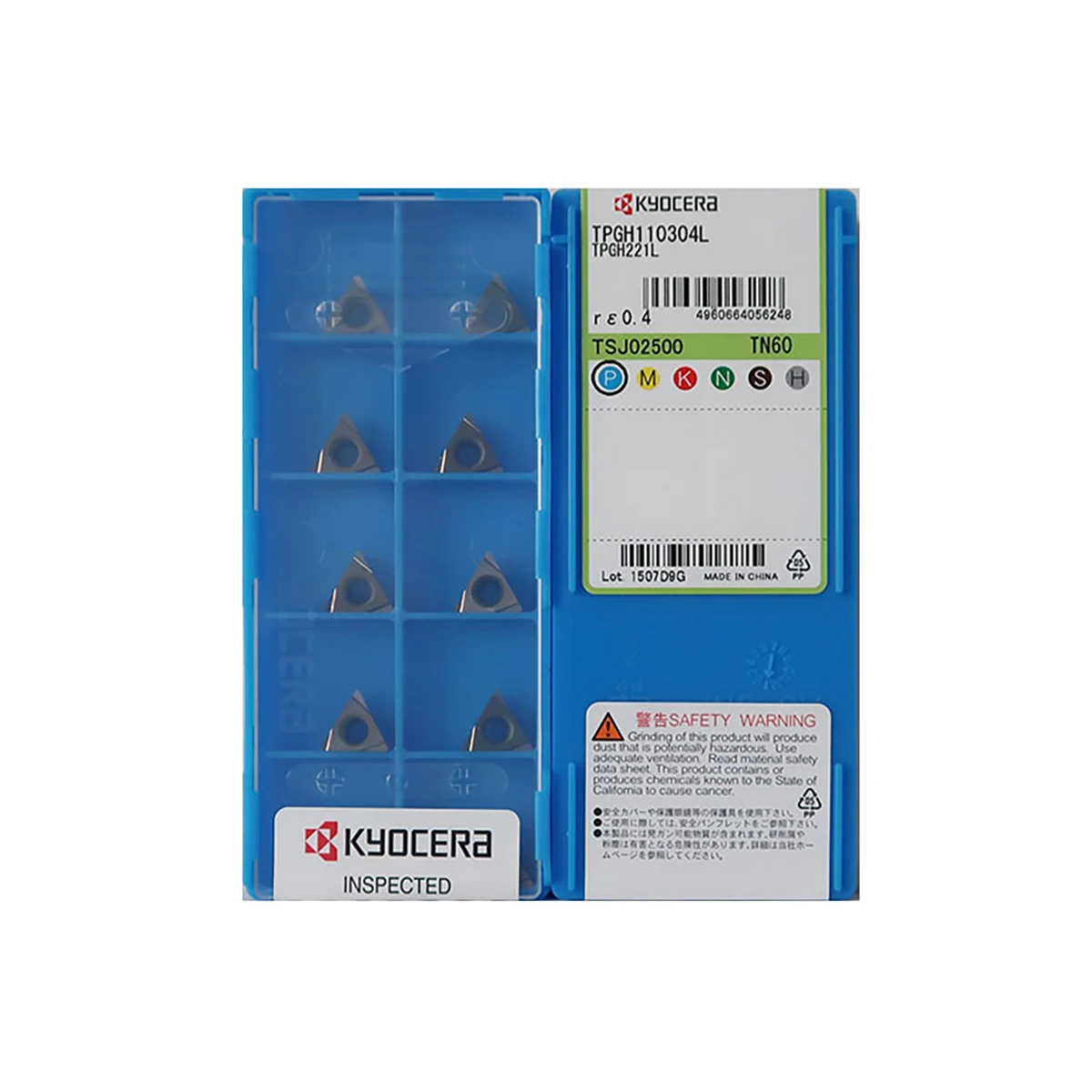 Kyocer 100% Original TPGH TPGH160304L TPGH160302L TPGH110304L TPGH110302L TPGH110204L TPGH090202L แทรกคาร์ไบด์