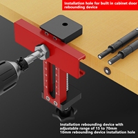 Cabinet Door Installation Positioner Aluminum Alloy Multifunctional Adjustable Cabinet Door Mounting Jig