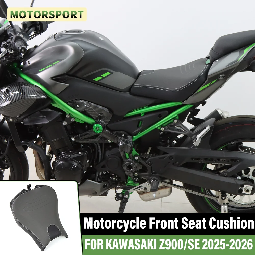 

Motorcycle Front Comfort Seat Cushion Rider Seat Pad Driver Seat Saddle Accessories FOR KAWASAKI Z900 Z900SE Z 900 SE 2025-2026