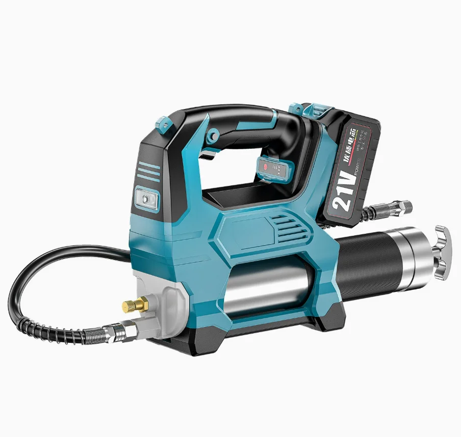 Factory Price Lithium Battery Electric 12000psi Grease Pump Metal Tube Quantitative Grease Gun