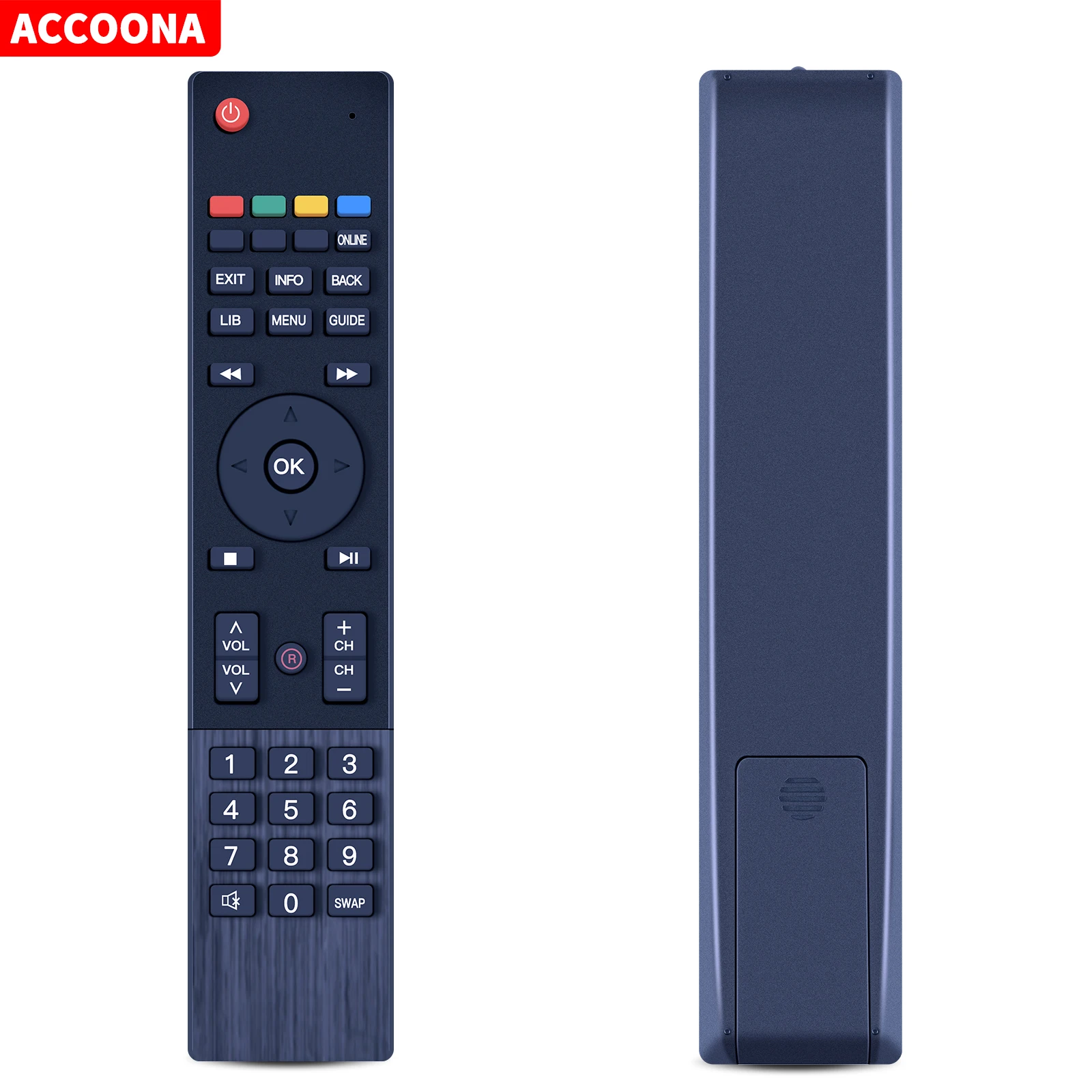 New Relaced Remote Control Fit For BUSH VIEW21 SMART DIGITAL TV RECORDER BV21R050W, BV21R100W