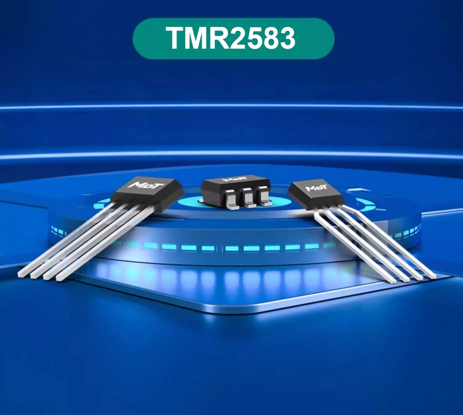 TMR2583 Z-axis vertical induction TMR linear magnetic sensor chip 10pcs