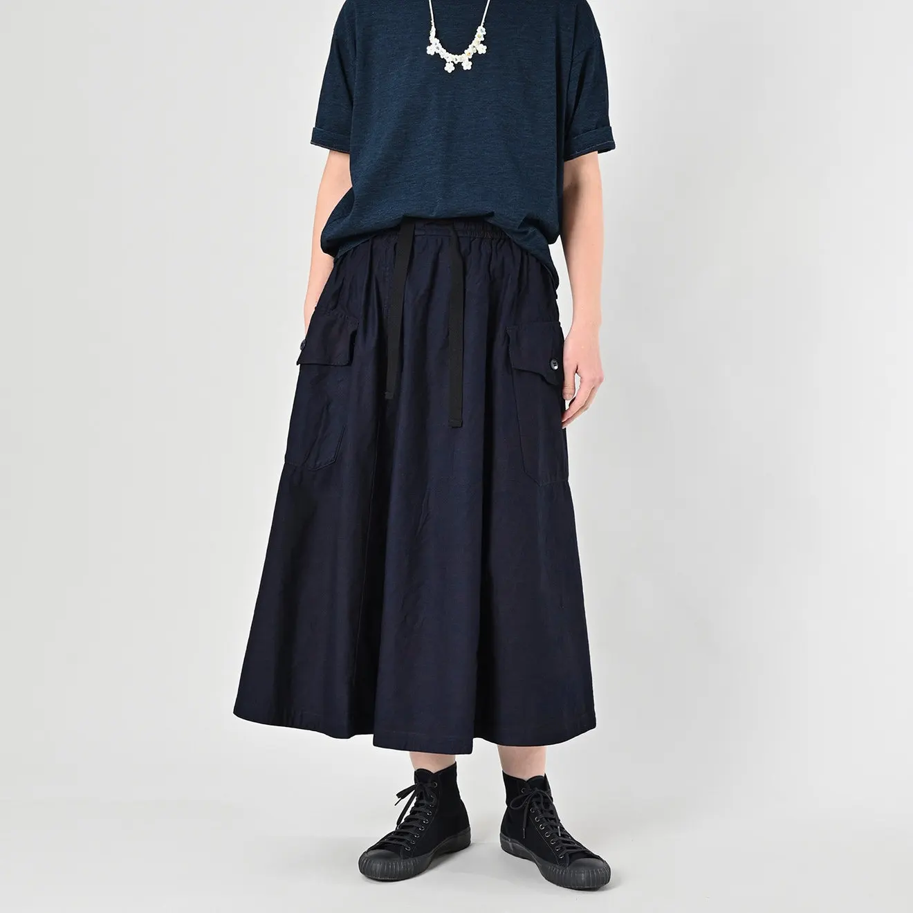 

Хлопковая джинсовая юбка-палатка, повседневная универсальная утягивающая юбка-зонтик трапециевидной формы в стиле ретро для молодых женщин, поездка на работу, чистая ...