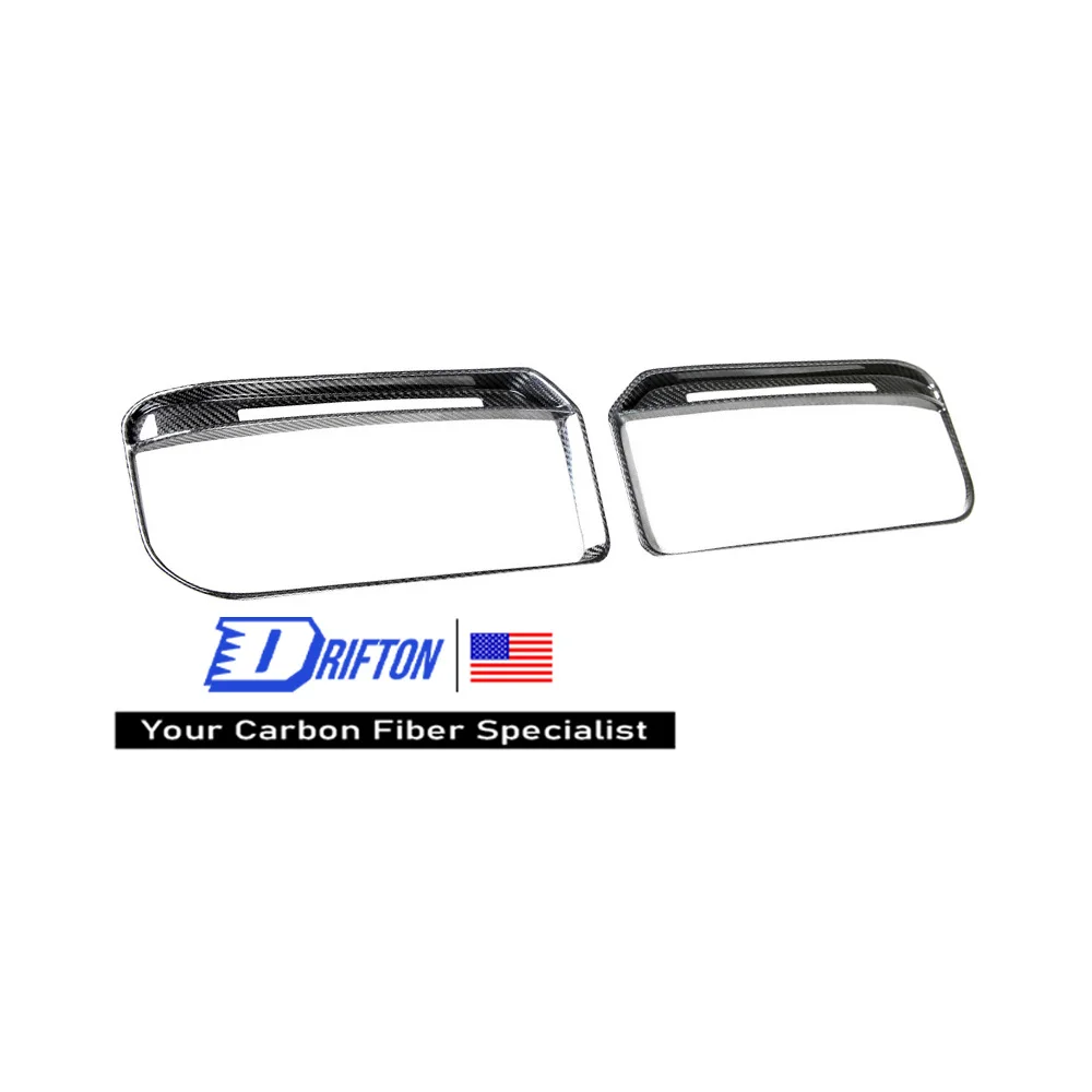 

Rocket Style Dry Carbon Fiber Fog Light Cover for Mercedes Benz G Wagon W464 G900 Trim Parts