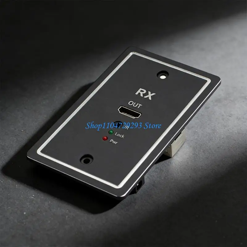 Y2GD Wall Plate Networking Extender Supports HDTV 1080P Video IR Remote Control