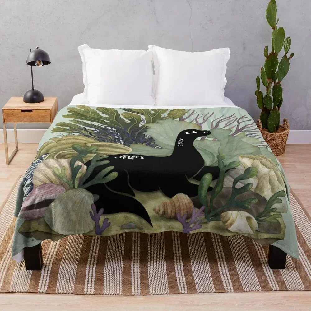 

Tiny Nessie Throw Blanket Warm anime Vintage Heavy Blankets