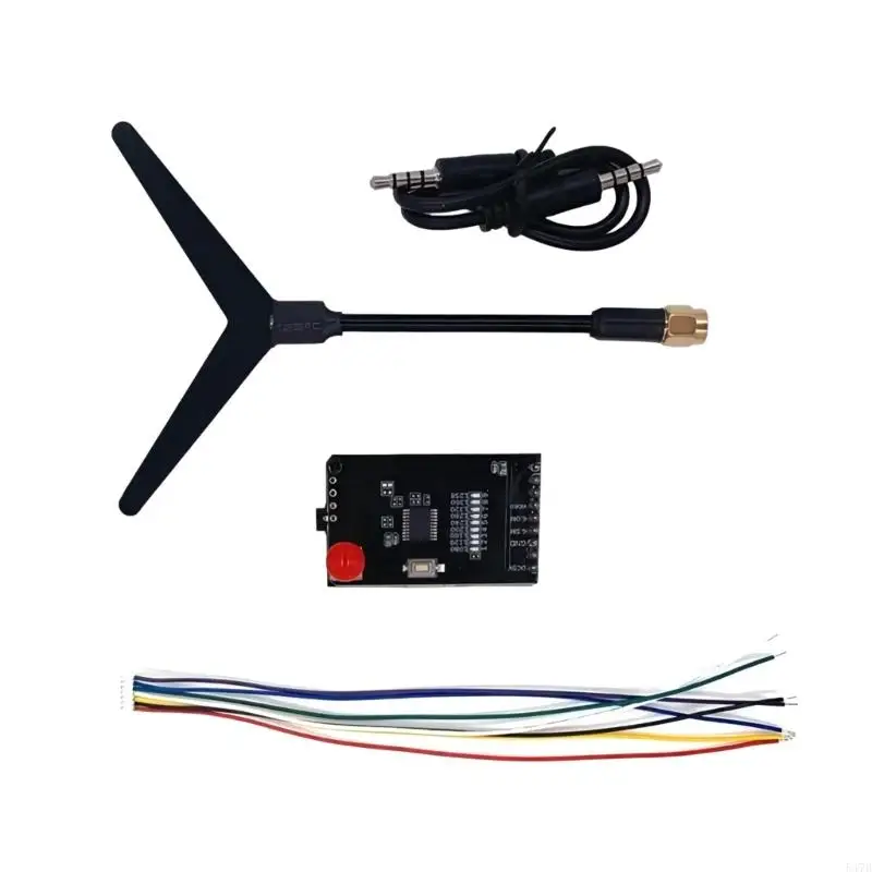 547D 1 Set Wireless Images Transmission Module 1W 1.2/1.3GHz VTX-1G3SE Transmitter VRX-1G3-V2 Receiver for FPVs Drones