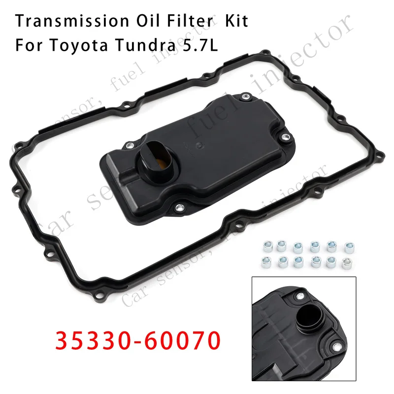 Q+ Transmission Oil Filter Strainer W/ O-Ring & Gasket For Toyota Tundra 5.7L QW